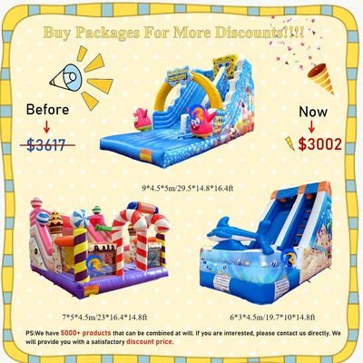 Spiderman toboganes inflables para niños La adición perfecta a su inventario de alquiler de la fiesta