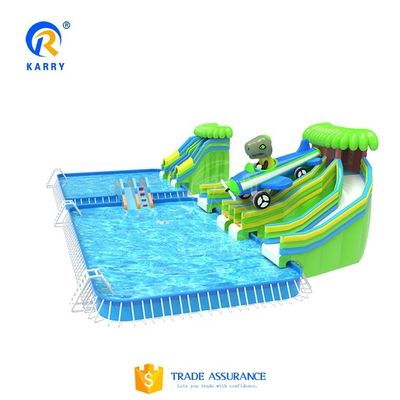 Diseño al aire libre Grandes juegos infantiles Parques del castillo de salto perfecto para el hotel resort