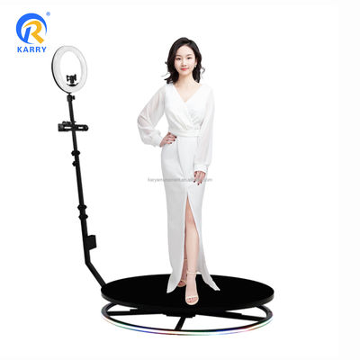360 Video Photobooth Automático Con Led Ipad cámara Perfecto para eventos y fiestas