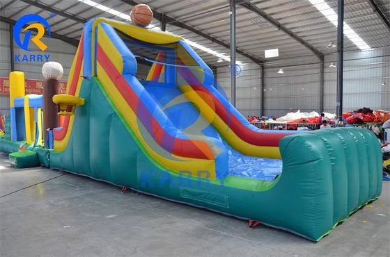 Curso de obstáculos inflable para alquiler 4x4x3m o para ocasión personalizada