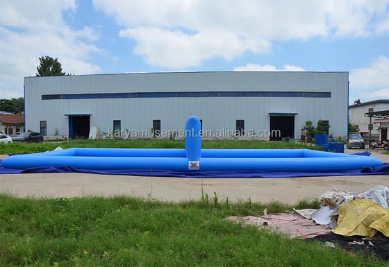 Experimenta la divertida piscina de voleibol comercial con accesorios incluidos