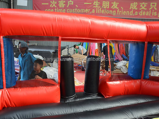 Matilla de máquina de fusión de PVC inflable con eliminador de brazo de barrido de barrido de género neutral