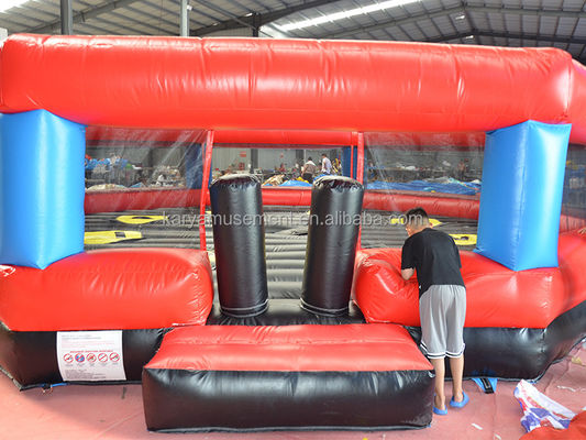 Matilla de máquina de fusión de PVC inflable con eliminador de brazo de barrido de barrido de género neutral