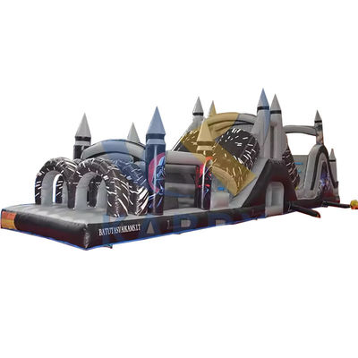 OEM aceptable gigante inflable irregular casa de rebote para niños y adultos en juegos deportivos