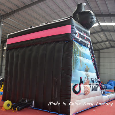 PVC 26FT Bloqueador inflable Jardín de juegos Casa de salto tobogán de agua Niños Castillos de salto
