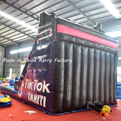 PVC 26FT Bloqueador inflable Jardín de juegos Casa de salto tobogán de agua Niños Castillos de salto