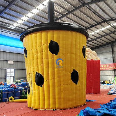 Mar / Aire / Expreso Envío Limón Taza Casa inflable para niños pequeños Casa comercial de salto
