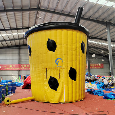 Mar / Aire / Expreso Envío Limón Taza Casa inflable para niños pequeños Casa comercial de salto