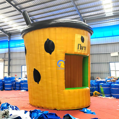 Mar / Aire / Expreso Envío Limón Taza Casa inflable para niños pequeños Casa comercial de salto