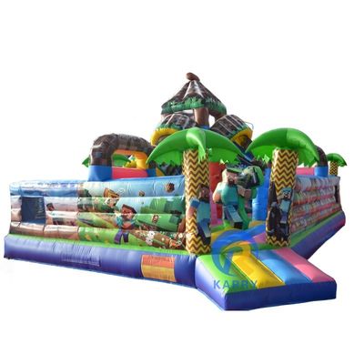 PARQUE TEMÁTICO PORTABLE Inflables para minas y artesanías Fun características personalizadas 14 años