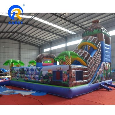 PARQUE TEMÁTICO PORTABLE Inflables para minas y artesanías Fun características personalizadas 14 años