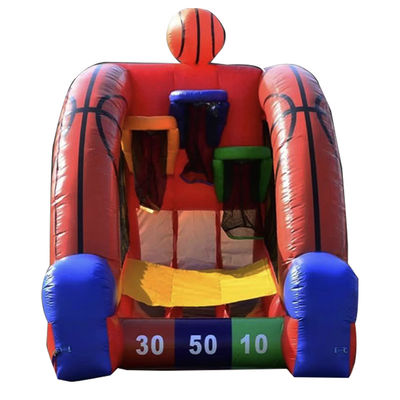 Blower incluido Interactivo Inflable Baloncesto/Fútbol Juego de Tiro Fiesta Deportiva