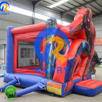 Características PORTABLE Castillo de salto Casa inflable para entretenimiento en interiores y exteriores