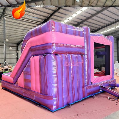 Castillos inflables de color personalizado para fiestas y eventos