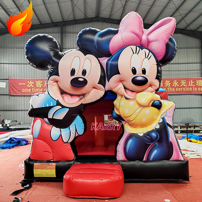 Mickey Kids Castle Play House Casa de rebote inflable para fiestas Alquiler Expedición rápida