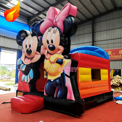 Mickey Kids Castle Play House Casa de rebote inflable para fiestas Alquiler Expedición rápida