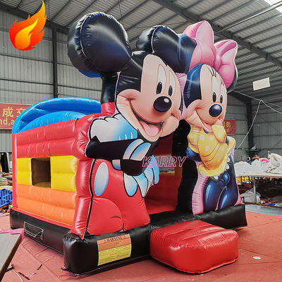 Mickey Kids Castle Play House Casa de rebote inflable para fiestas Alquiler Expedición rápida