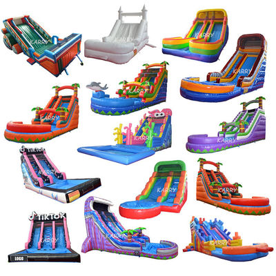 Deslizamiento alpino estimulante para adultos Deslizamiento de agua inflable Piscina Niños Deslizamiento interior