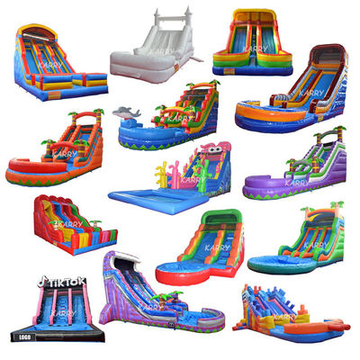 Deslizamiento alpino estimulante para adultos Deslizamiento de agua inflable Piscina Niños Deslizamiento interior