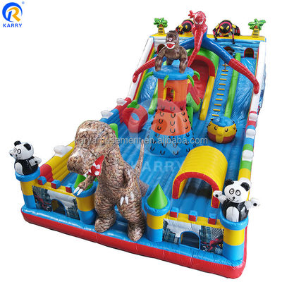 Salto más grande salpicador para niños y adultos tamaño personalizado patio de recreo inflable