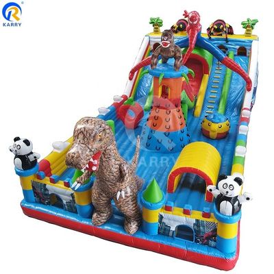 Salto más grande salpicador para niños y adultos tamaño personalizado patio de recreo inflable