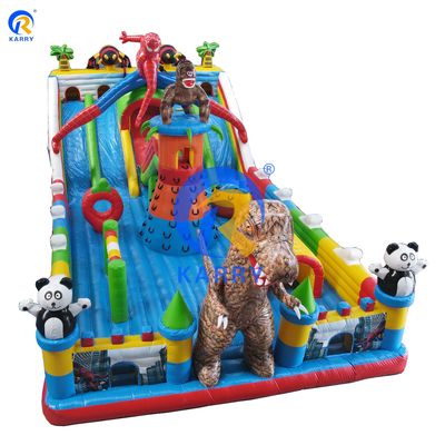 Salto más grande salpicador para niños y adultos tamaño personalizado patio de recreo inflable