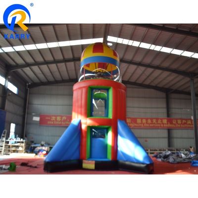 Rango de edad unisex 14 años más PVC cohete inflable Aventura aerotransportada para diversión sin fin