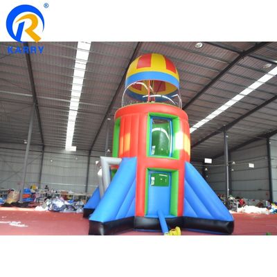 Rango de edad unisex 14 años más PVC cohete inflable Aventura aerotransportada para diversión sin fin