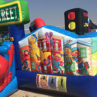 Blower incluido Commercial Inflatable Bounce House para juegos inflables infantiles en interiores
