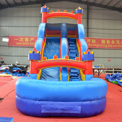 CE/EN71/EN14960 Certificado 29f tobogán de piscina inflable perfecto para entretenimiento en interiores y exteriores