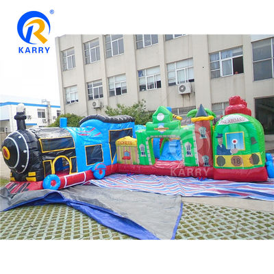 Centro de Actividades para Niños de Material de PVC Casa Inflable de Rebote Curso de Obstáculos para el Evento