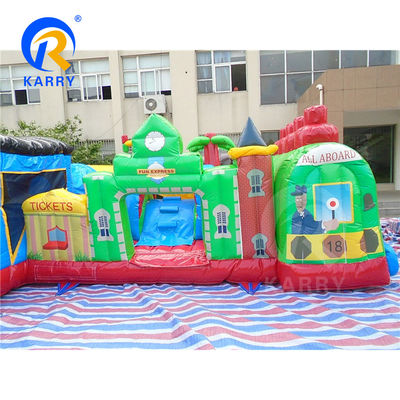 Centro de Actividades para Niños de Material de PVC Casa Inflable de Rebote Curso de Obstáculos para el Evento