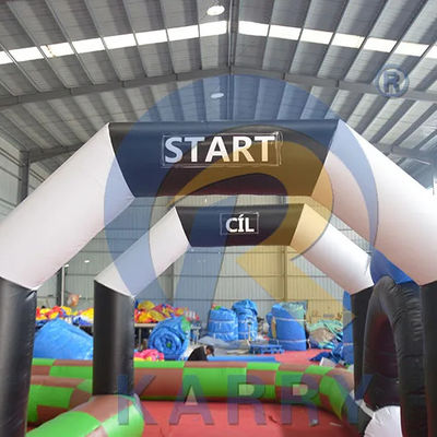 Entretenimiento Impresión digital de PVC Pantalón de amortiguador inflable para automóviles