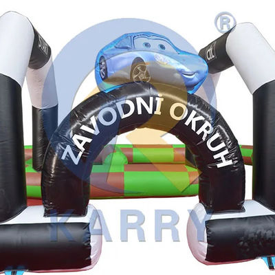 Entretenimiento Impresión digital de PVC Pantalón de amortiguador inflable para automóviles