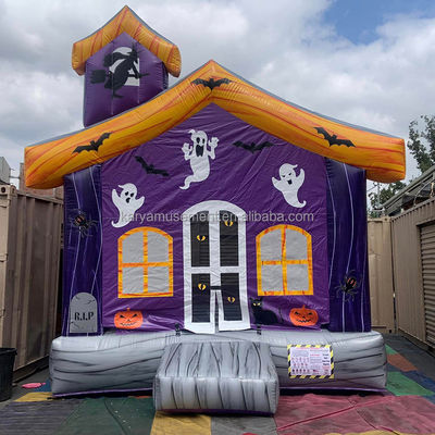 14 años de Navidad 13x13 pies Niños Inflable Bounce House Blanco Inflable Casa Burbuja