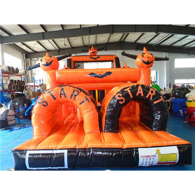 Slide portátil de salpicador inflable y trampolín de agua para el castillo de salto para uso comercial