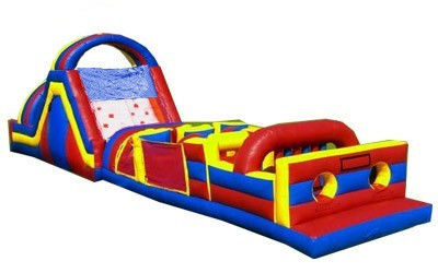 Curso de obstáculos de peine inflable personalizado para actividades de formación de equipos en grupos grandes