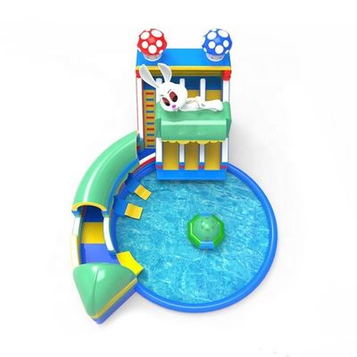 Capacidad máxima 100-500 kg Parque acuático inflable Atracciones acuáticas Parque de diversiones para fiestas