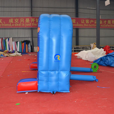 Juegos deportivos unisex Juego de tiro de carnaval Juego de baloncesto inflable para fiesta al aire libre