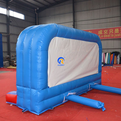Juegos deportivos unisex Juego de tiro de carnaval Juego de baloncesto inflable para fiesta al aire libre