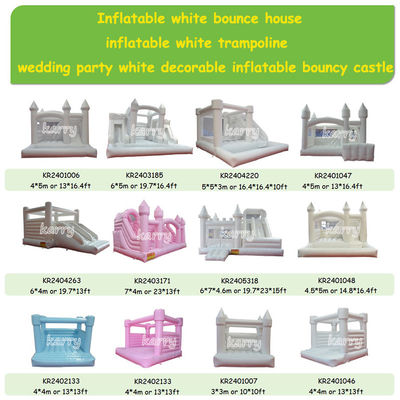 Personaliza Acceptado Inflable Castillo Rebobinado Combo Deslizador para Fiesta de bodas Moonwalk