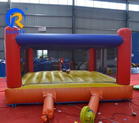Adultos y niños Juego inflables interactivos Boxeo Anillo de salto cama trampolín