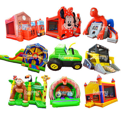 Colección comercial de castillos inflables con kits de reparación de sopladores y logotipo personalizado