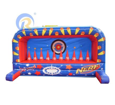 Logotipo personalizado Impreso Juego de tiro con arco inflable para lanzamiento Rango de edad 14 años o más