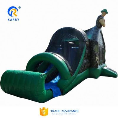 CE/EN71/EN14960 Recorrido de obstáculos inflables aprobado para el material de lonas de PVC de 0,55 mm