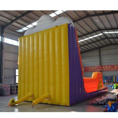 14 años de edad personalizado color inflable pared de escalada de roca para el deporte juego personalizado