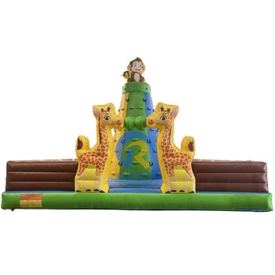Juegos de Parques de Atracciones Juego Inflable de Alpinismo con Blower y Color Personalizado