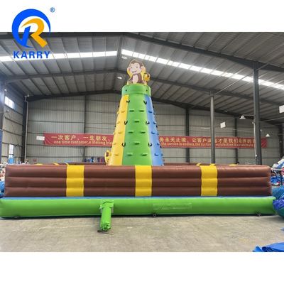 Juegos de Parques de Atracciones Juego Inflable de Alpinismo con Blower y Color Personalizado