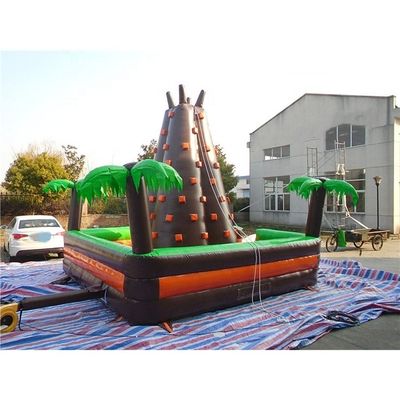 0.55mm PVC Tarpaulin pared de escalada artificial ideal para actividades deportivas con soplador