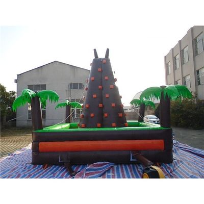 0.55mm PVC Tarpaulin pared de escalada artificial ideal para actividades deportivas con soplador